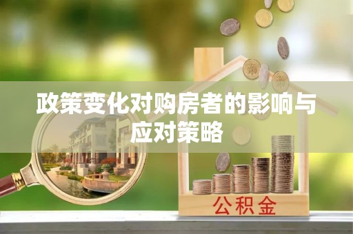 东乌旗政策变化对购房者的影响与应对策略