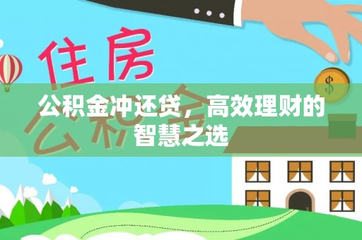 东乌旗公积金冲还贷，高效理财的智慧之选