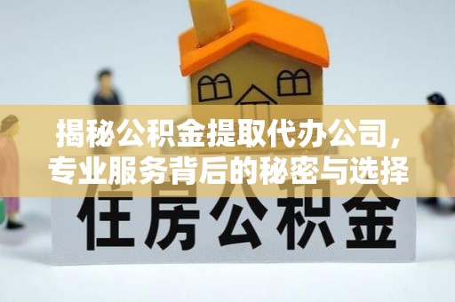 东乌旗揭秘公积金提取代办公司，专业服务背后的秘密与选择指南