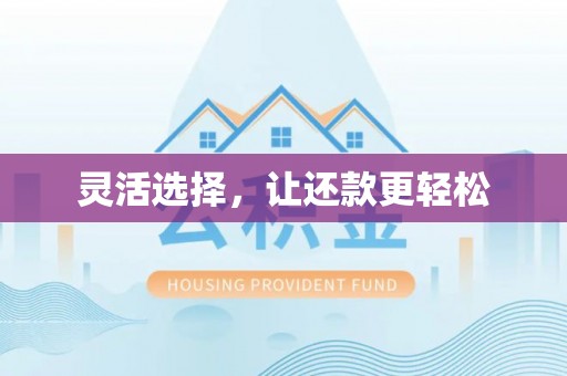 东乌旗灵活选择，让还款更轻松