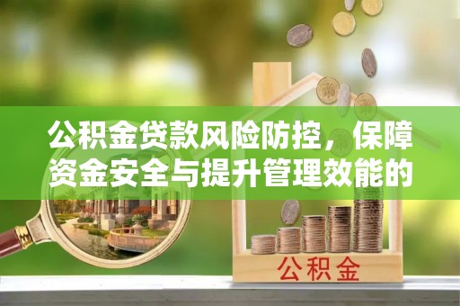 东乌旗公积金贷款风险防控，保障资金安全与提升管理效能的多维度探索