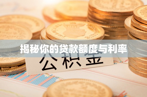 东乌旗揭秘你的贷款额度与利率