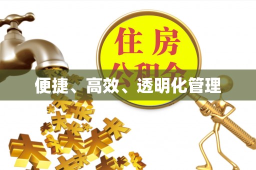 东乌旗便捷、高效、透明化管理