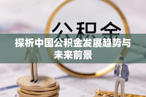东乌旗探析中国公积金发展趋势与未来前景