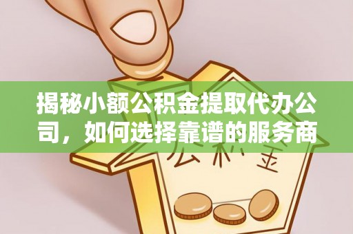 东乌旗揭秘小额公积金提取代办公司，如何选择靠谱的服务商？
