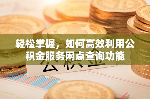 东乌旗轻松掌握，如何高效利用公积金服务网点查询功能